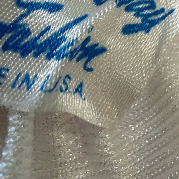 Queen’s Way Vintage 70’s White Lace Trim Nightgown Bright White - Picture 6 of 7